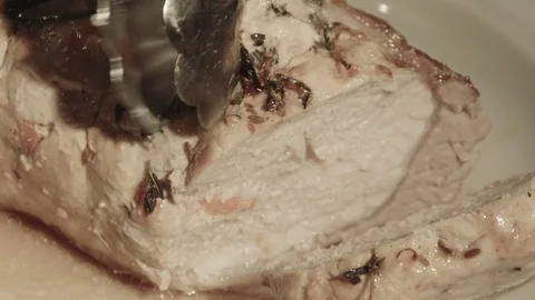 Slavic meat recipe Stock Footage 81329737