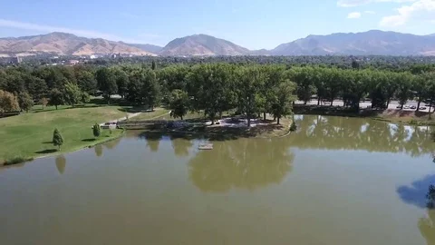 SLC mountain lake Stock Footage 69179671