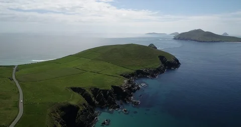 Slea Head, Dingle, Ireland Stock Footage 122372301