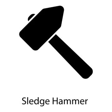 Sledge Hammer Stock Illustration