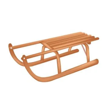 Sledge Stock Illustration