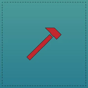 Sledgehammer computer symbol イラスト素材