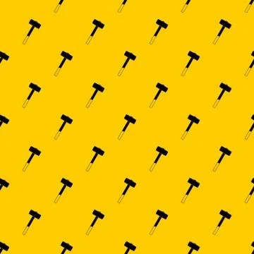 Sledgehammer pattern vector Illustrazione stock