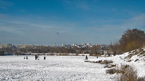 Sledging  Stock Footage 1070192