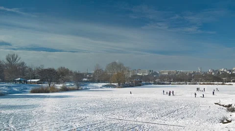 Sledging Stock Footage 1070208