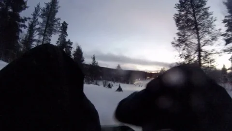 Sledging Stock Footage 81594701