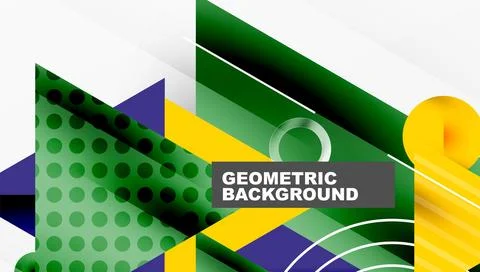 Sleek abstract background - layered triangles with vibrant gradient tones. 스톡 일러스트