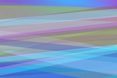A sleek abstract background of overlapping geometric ribbons in cool purple.. Stock Illustration