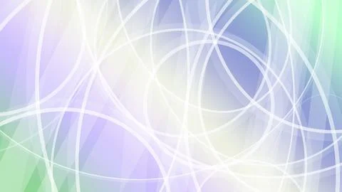 A sleek abstract background shows intersecting white circular arcs across c.. Illustrazione stock