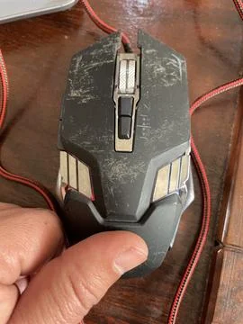 A sleek and ergonomic computer mouse, designed for smooth and precise navig.. Stock Photos