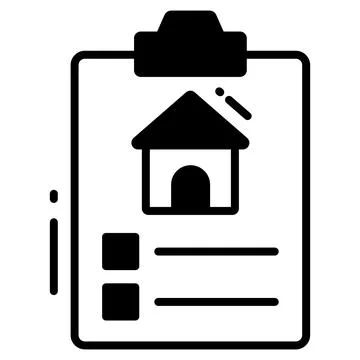 A sleek and modern gray briefcase icon, perfect for websites, apps, and Stock Illustration