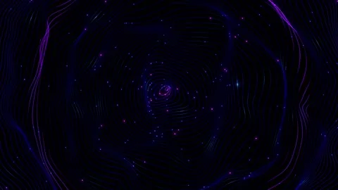 Sleek Animated Blue Lines Technology Background Loop Animated Stock Footage 307507003