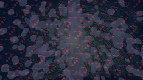 Sleek Animated Pattern Smooth Loop Stock Footage 328678155