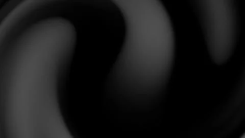 A sleek black abstract background with soft flowing wave patterns and gradient d Stock Footage 310795244