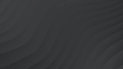 Sleek black abstract wavy pattern loop animation. Stock Footage 286409059
