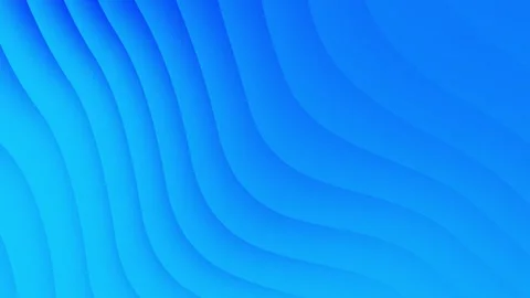 Sleek blue gradient curves modern abstract loop animation. Stock Footage 286409001