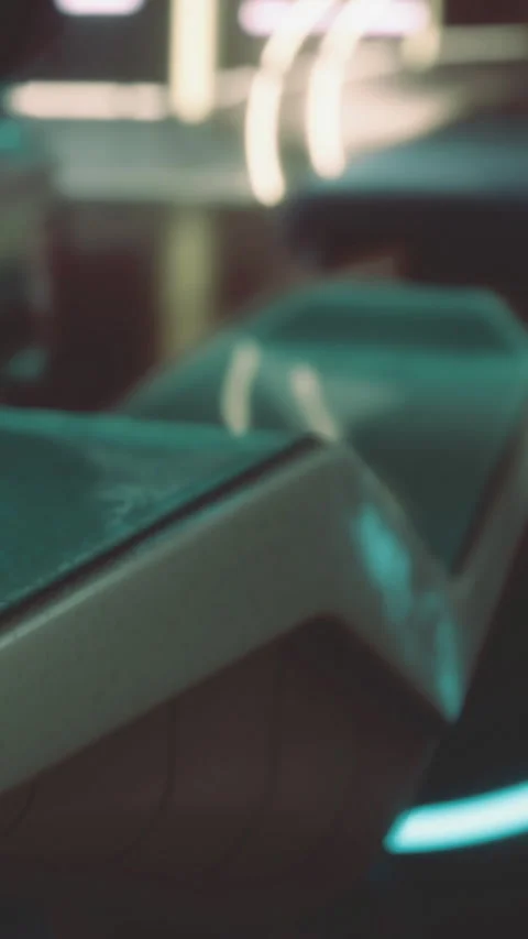 Sleek design meets modern elegance in a futuristic setting Vidéo 332202090