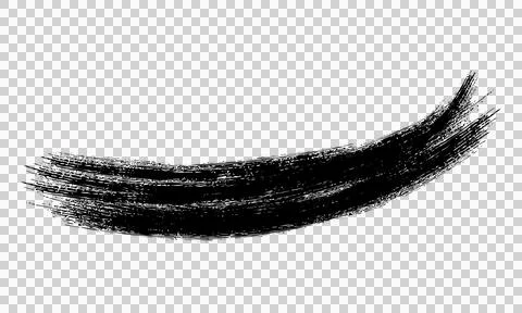 Sleek, dynamic brush stroke. Stock Illustration