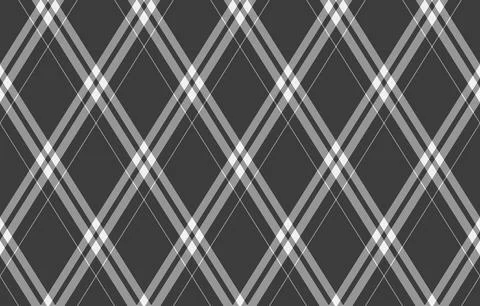 Sleek grayscale diagonal plaid pattern.  Perfect for website backgrounds, t.. Stock Illustration