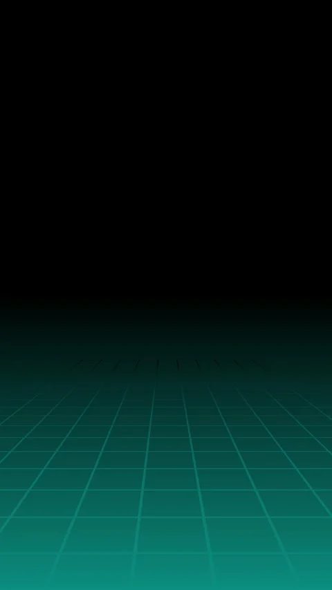 Sleek High-Tech Digital Teal Grid Background Stock Footage 315644071
