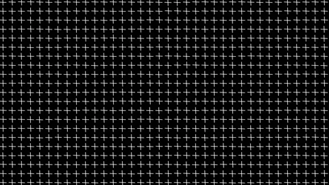 Sleek modern abstract loop of a white grid scrolling vertically on a black Stock Footage 324640545