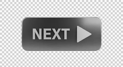 A sleek, modern button with the word next and an arrow icon. isolated on tr.. Stock Photos