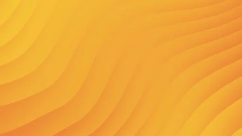 Sleek orange gradient abstract wavy pattern loop animation. Stock Footage 286409042