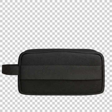 A sleek, rectangular black travel case with a fabric-like texture Photos