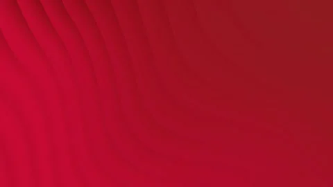 Sleek red gradient curves modern abstract loop animation. Stock Footage 286409002