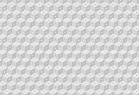 Sleek, repeating grayscale cube pattern.  Ideal for modern website backgrou.. Illustrazione stock