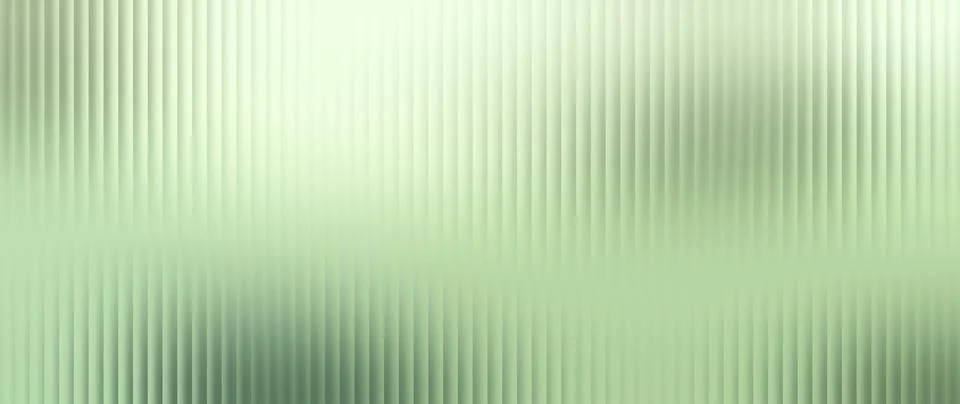 Sleek ribbed gradient backdrop in green shades featuring smooth vertical ri.. Stock Illustration