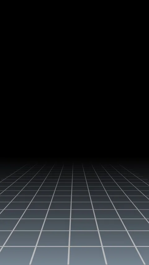 Sleek Silver Sci-Fi Grid Background Stock Footage 315644083