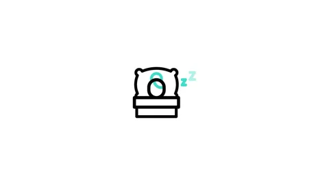Sleep Animated Icon Stock Footage 320344674