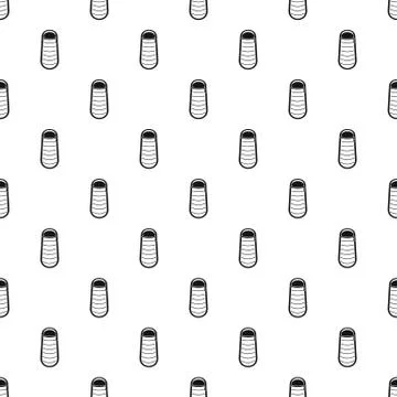 Sleep bag pattern seamless Stockillustratie