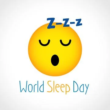 Sleep Day Emozzi Stock Illustration