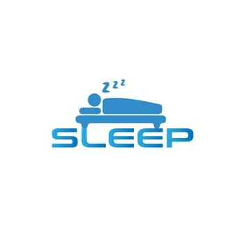 SLEEP design logo Stock Illustration