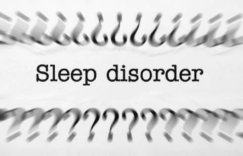 Sleep disorder Stock Illustration