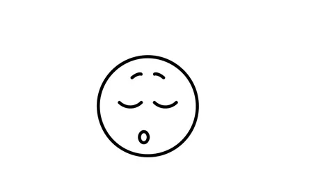 Sleep emoji Stock-Footage 342693123