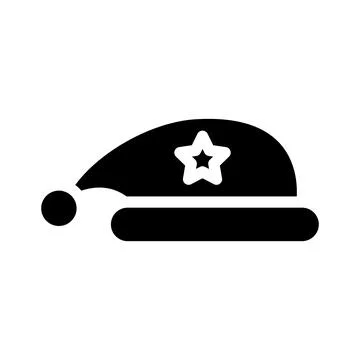 Sleep Hat Vector Icon Design Illustration Stock Illustration