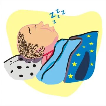 Sleep 스톡 일러스트