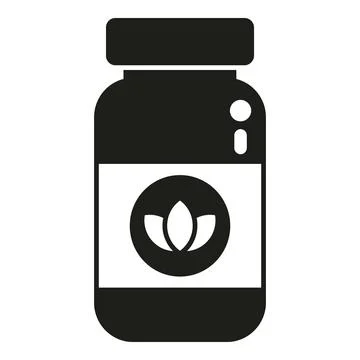 Sleep problem pills icon simple vector. Sleep disorder 스톡 일러스트