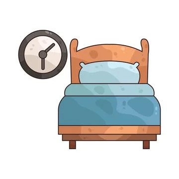 Sleep Timer illustration 스톡 일러스트