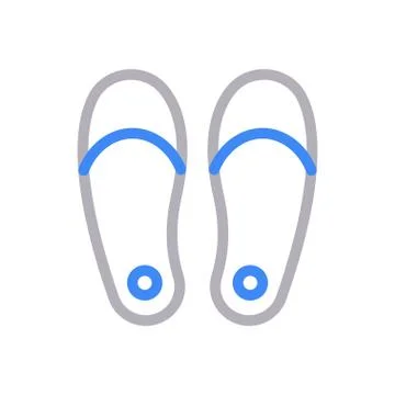 Sleeper color line icon Illustrazione stock