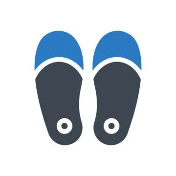 Sleeper glyph color icon Illustrazione stock
