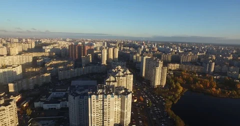 Sleeping area of Kiev Stock Footage 71410127