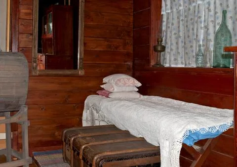 Sleeping area. Stock Photos