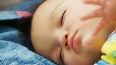 Sleeping baby Video stock 10763347