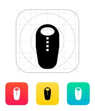 Sleeping bag icon Illustrazione stock