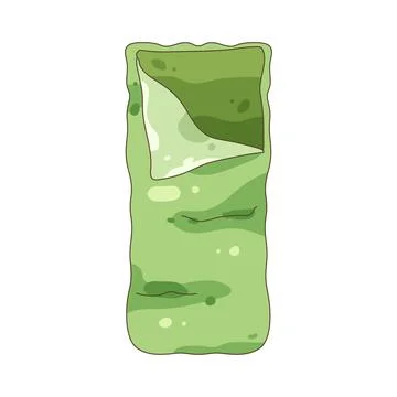 Sleeping bag Illustrazione stock