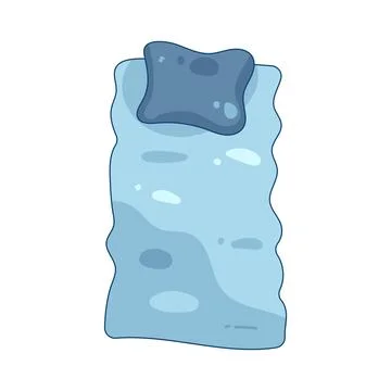 Sleeping bag Stock Illustration
